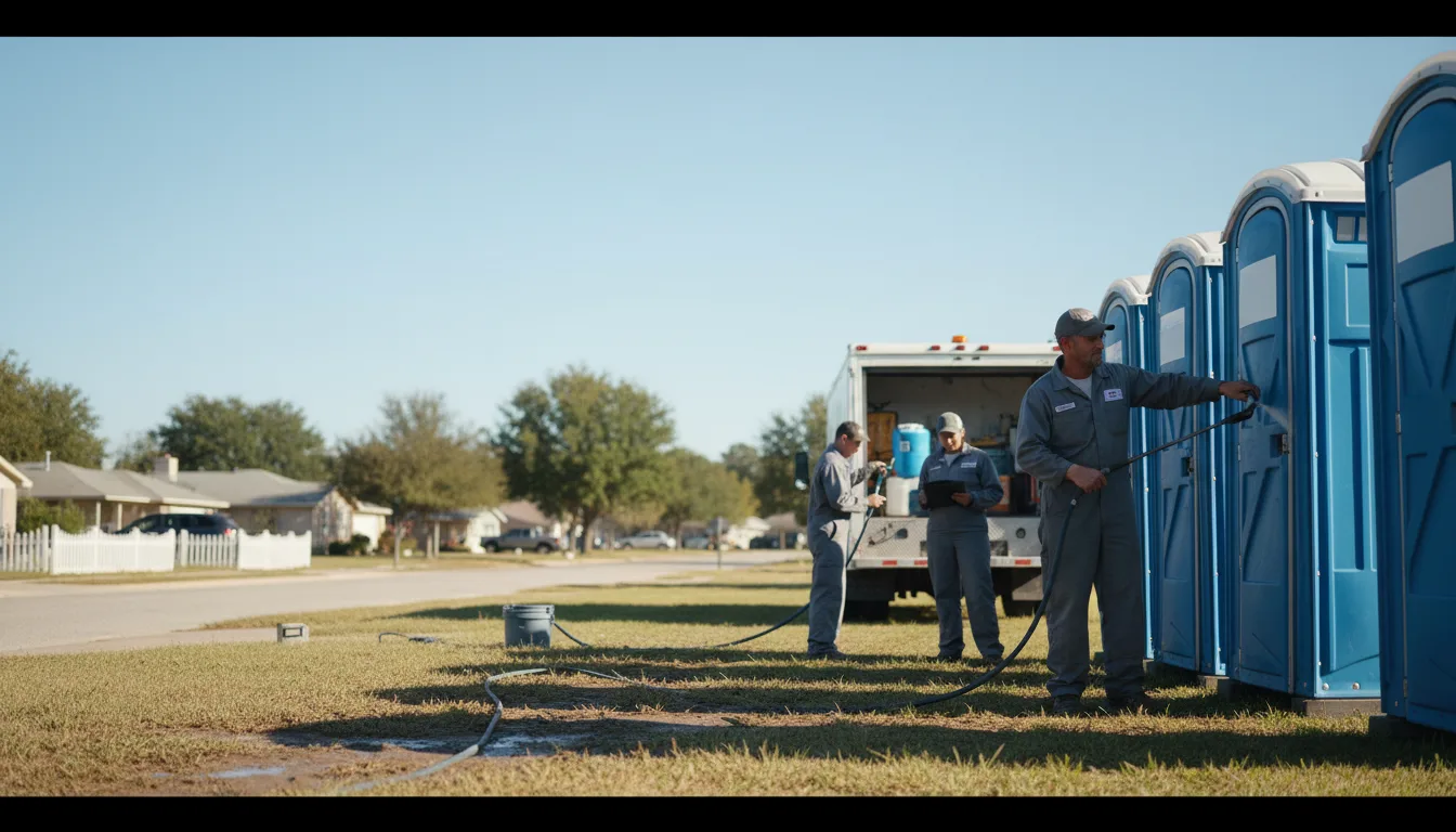 Long-Term Portable Toilet Rental in Rhoadesville, VA near me